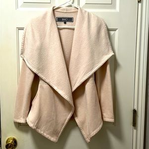 BNCI By Blanc Noir Fleece lined Open Front  Size Small